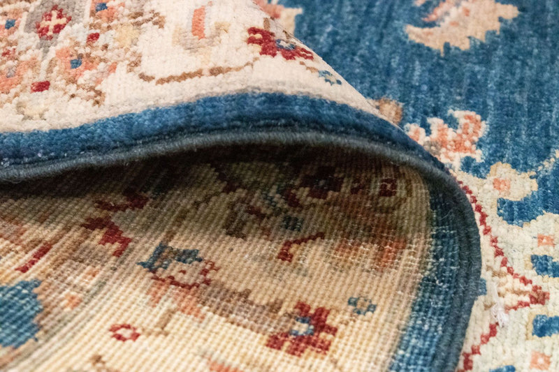 Biegacz Dywan Zieglera - 302 x 82 cm - niebieski