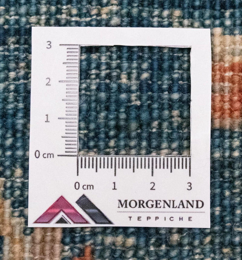 Biegacz Dywan Zieglera - 302 x 82 cm - niebieski