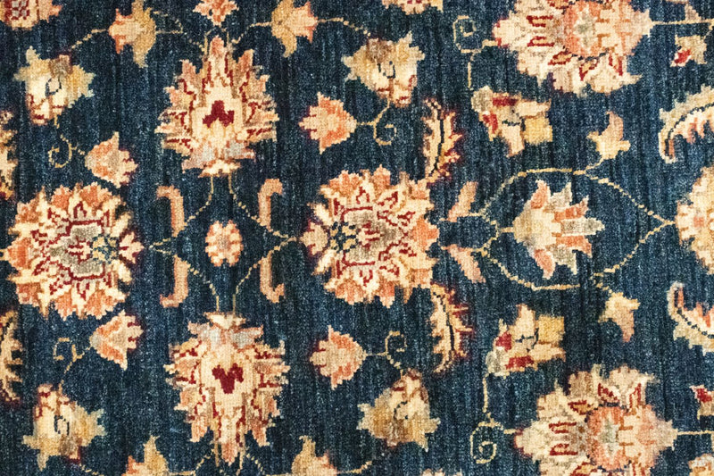 Biegacz Dywan Zieglera - 250 x 81 cm - niebieski