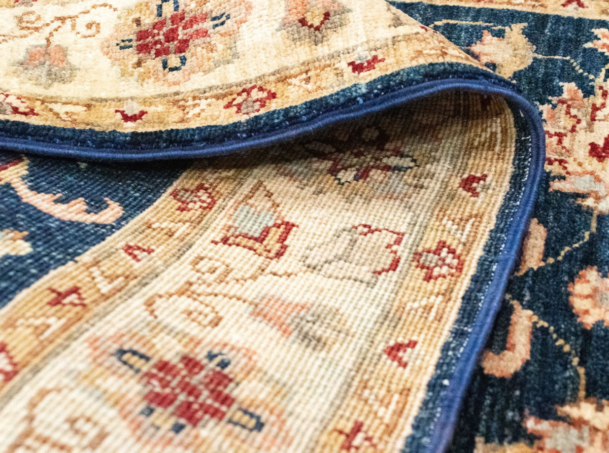 Biegacz Dywan Zieglera - 250 x 81 cm - niebieski