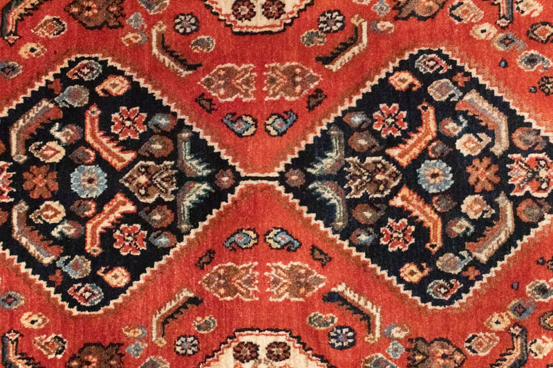 Biegacz Perski dywan - Nomadyczny - 249 x 96 cm - czerwony