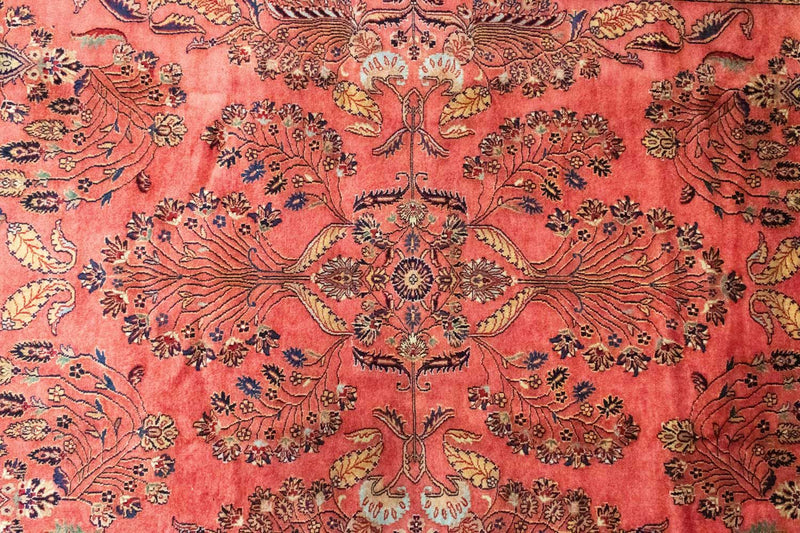 Dywan perski - Klasyczny - 293 x 202 cm - pomarańczowy