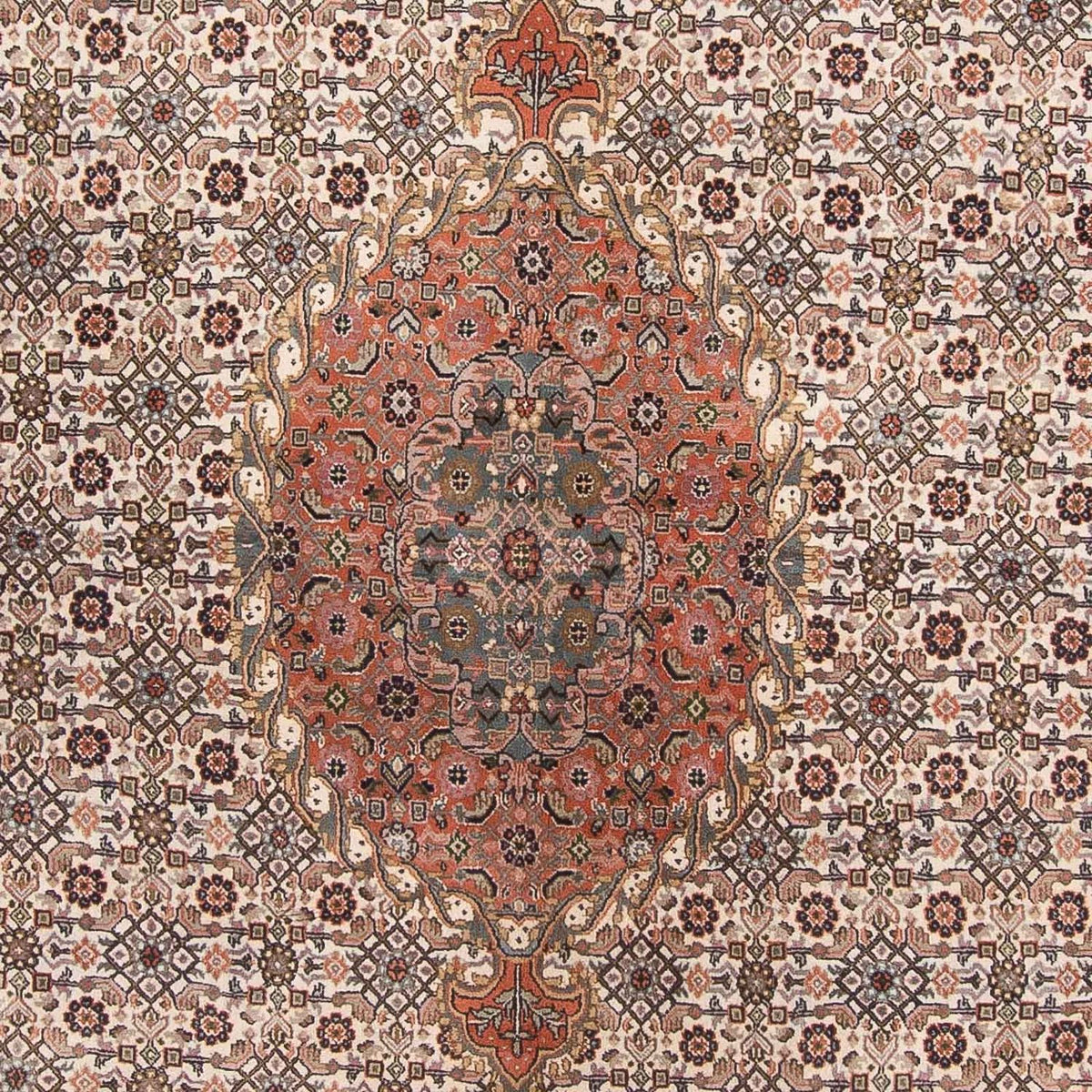 Orientalny dywan - Bijar - Indus - 338 x 243 cm - beżowy