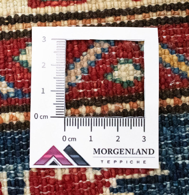 Dywan Ziegler - Kazak - 89 x 56 cm - niebieski