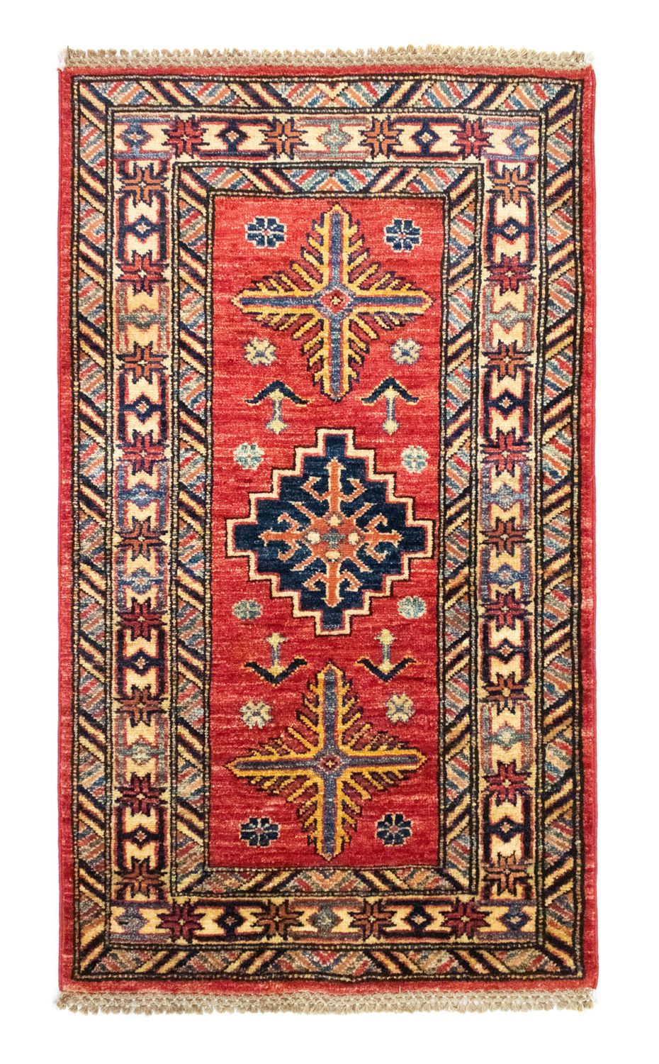 Dywan Ziegler - Kazak - 107 x 62 cm - pomarańczowy