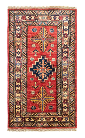 Dywan Ziegler - Kazak - 107 x 62 cm - pomarańczowy