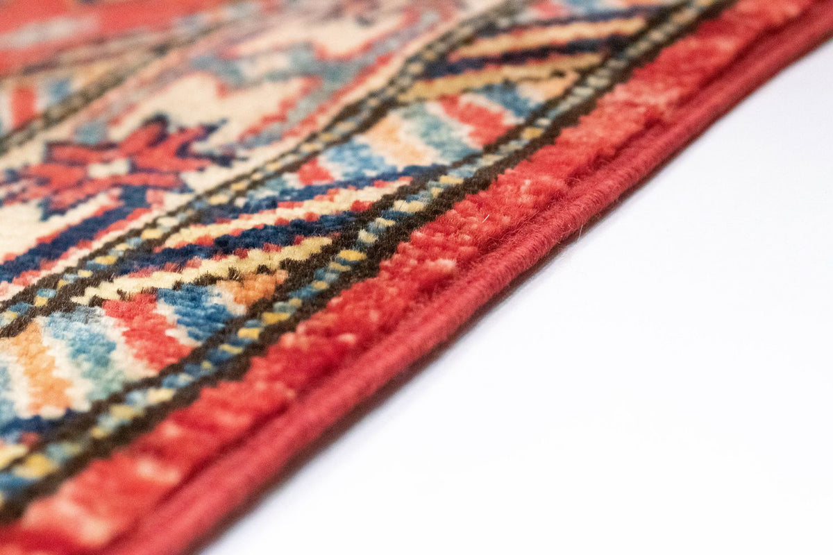 Dywan Ziegler - Kazak - 107 x 62 cm - pomarańczowy