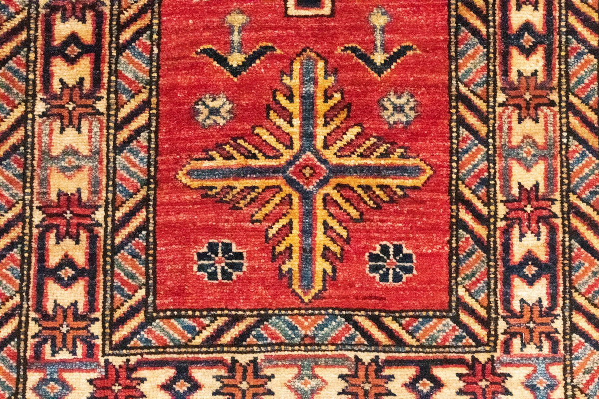 Dywan Ziegler - Kazak - 106 x 62 cm - pomarańczowy