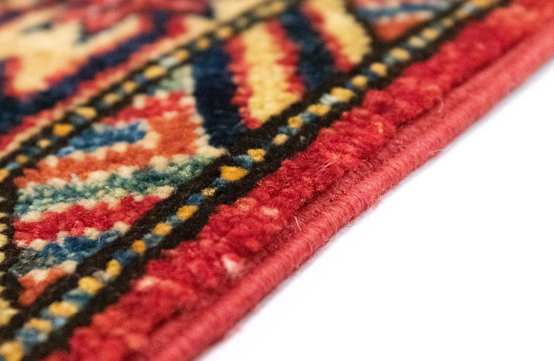 Dywan Ziegler - Kazak - 106 x 62 cm - pomarańczowy