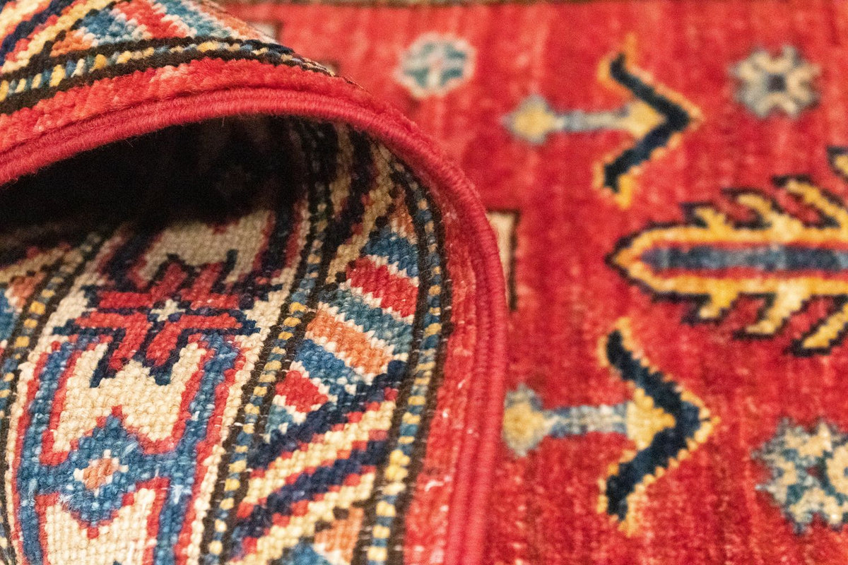 Dywan Ziegler - Kazak - 106 x 62 cm - pomarańczowy