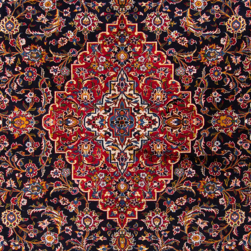 Dywan perski - Keshan - 425 x 318 cm - ciemnoniebieski