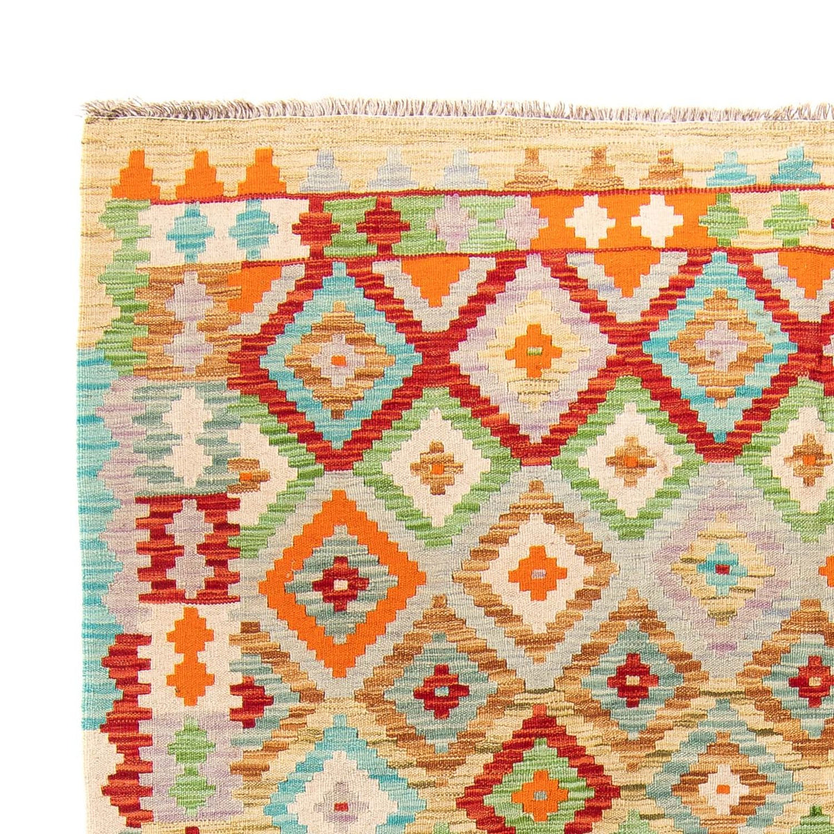 Dywan Kelim - Splash - 244 x 175 cm - wielokolorowy