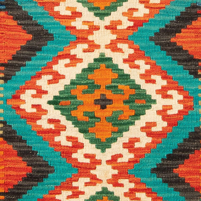 Dywan Kelim - Splash - 128 x 86 cm - rdza