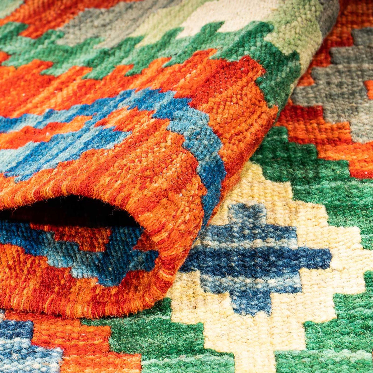 Dywan Kelim - Splash - 150 x 102 cm - wielokolorowy