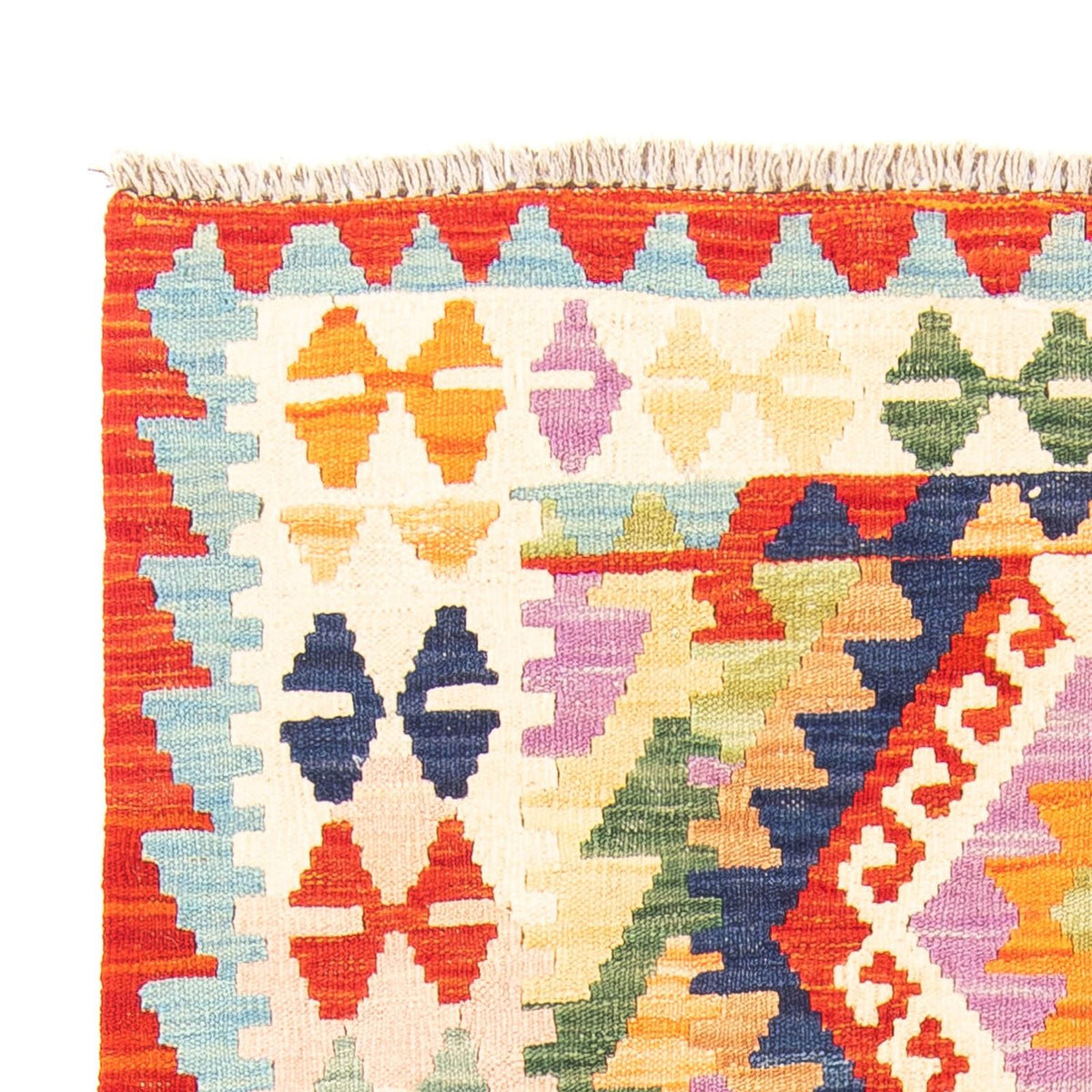 Dywan Kelim - Splash - 157 x 101 cm - rdza