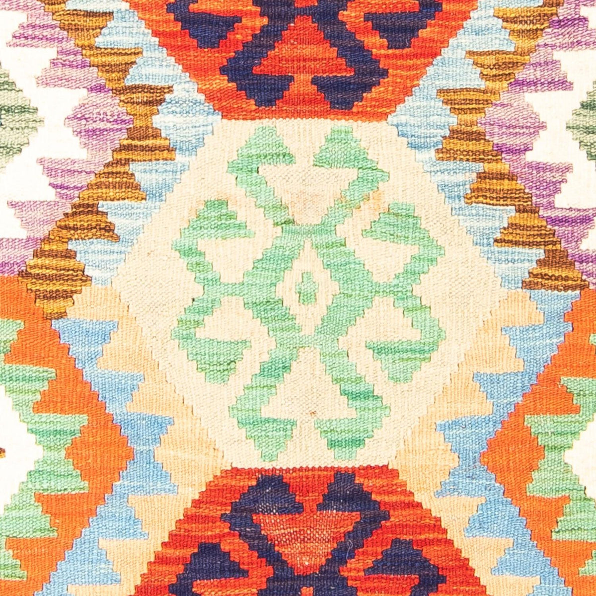 Dywan Kelim - Splash - 148 x 104 cm - rdza