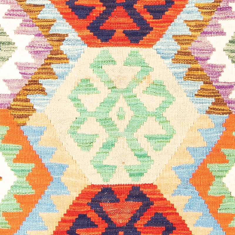 Dywan Kelim - Splash - 148 x 104 cm - rdza