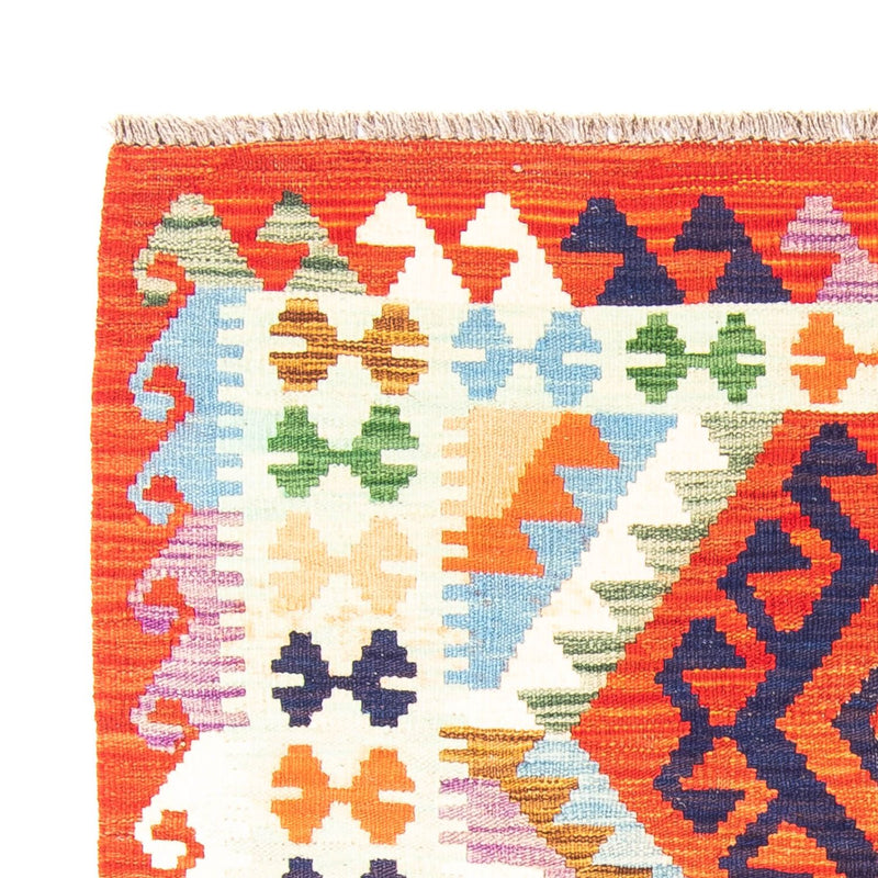 Dywan Kelim - Splash - 148 x 104 cm - rdza