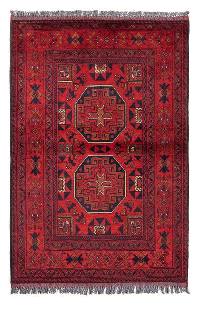 Khal Mohammadi Dywan 102x146cm - Dywan orientalny - ciemna czerwień