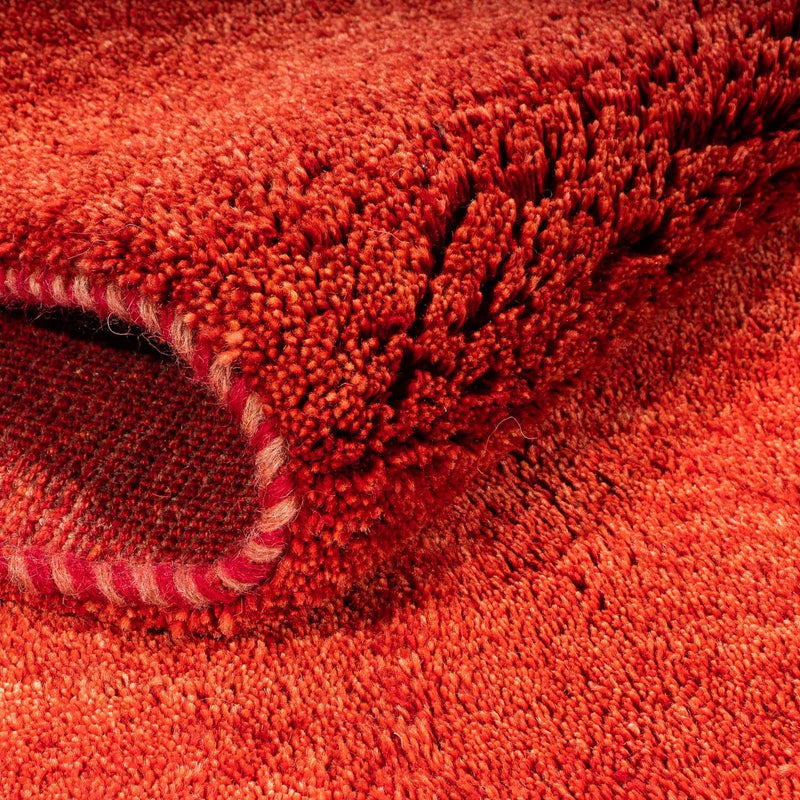 Dywan Gabbeh - Loribaft Perski - 182 x 122 cm - ciemna czerwień