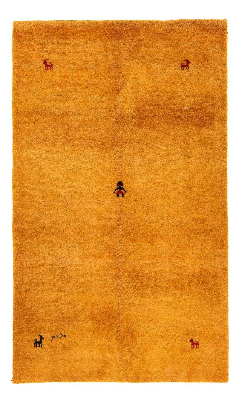 Dywan Gabbeh - Loribaft Perski - 180 x 109 cm - pomarańczowy