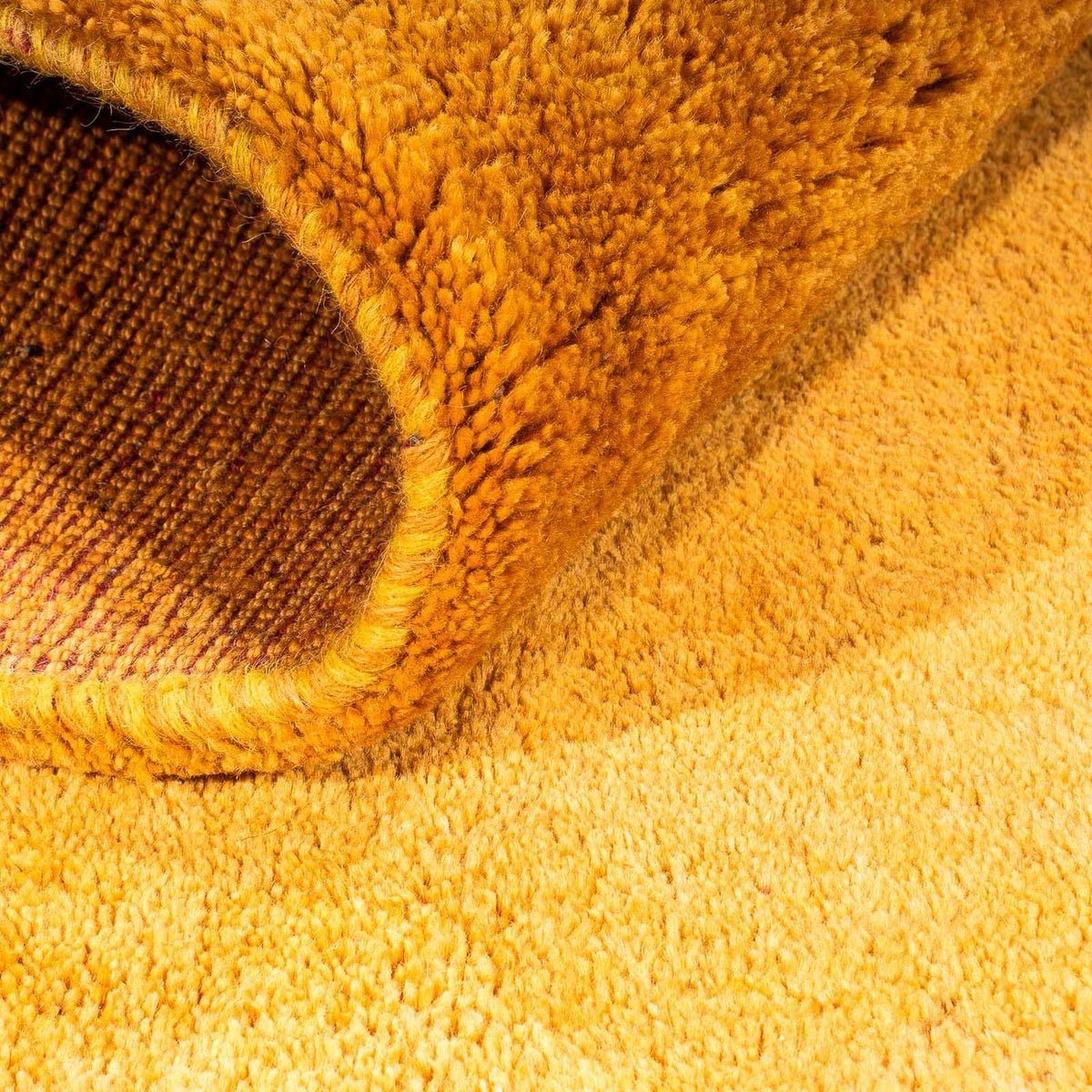 Dywan Gabbeh - Loribaft Perski - 180 x 109 cm - pomarańczowy