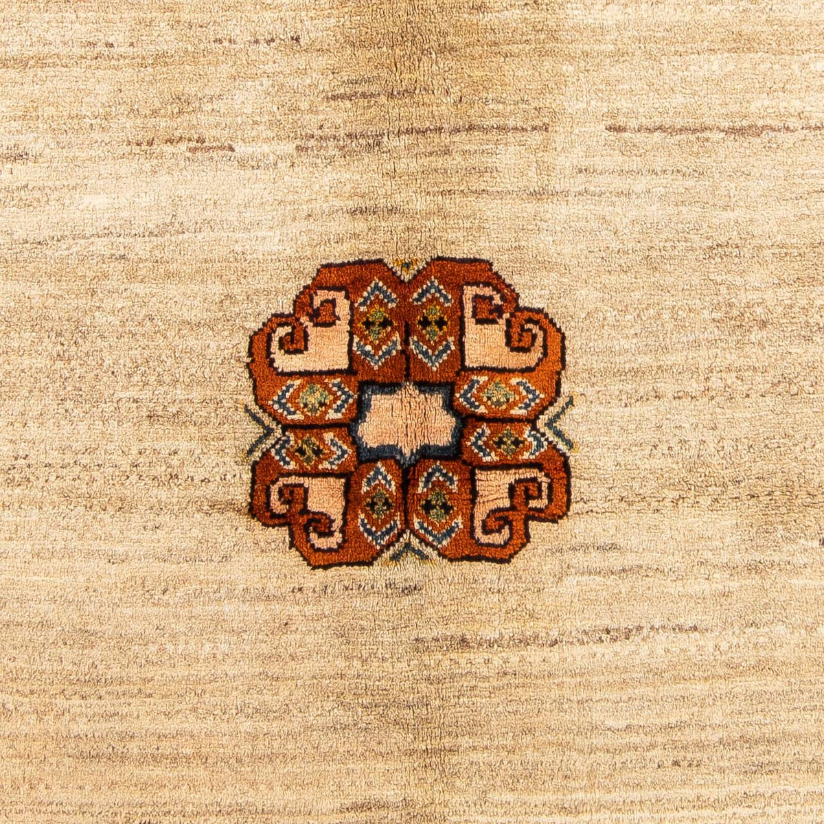 Dywan Gabbeh - perski - 192 x 128 cm - beżowy