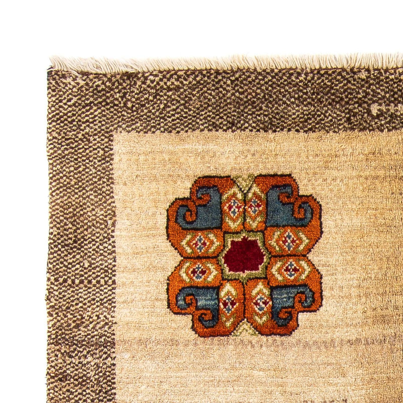 Dywan Gabbeh - perski - 192 x 128 cm - beżowy