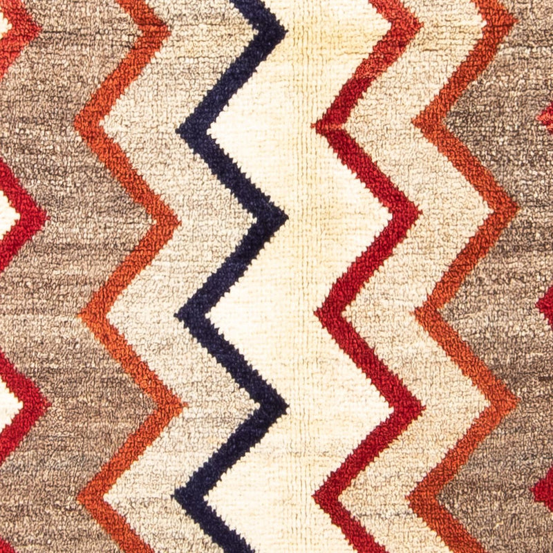 Dywan Gabbeh - perski - 142 x 91 cm - wielokolorowy