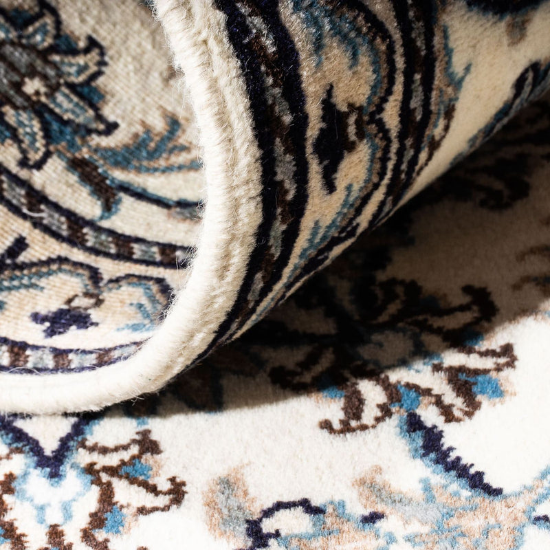 Biegacz Dywan perski - Nain - 192 x 76 cm - beżowy