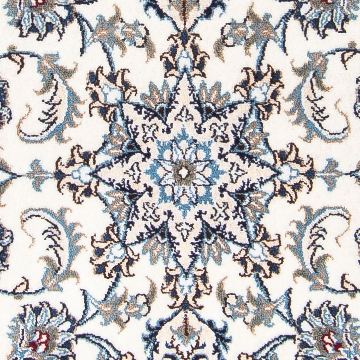 Biegacz Dywan perski - Nain - 296 x 76 cm - beżowy