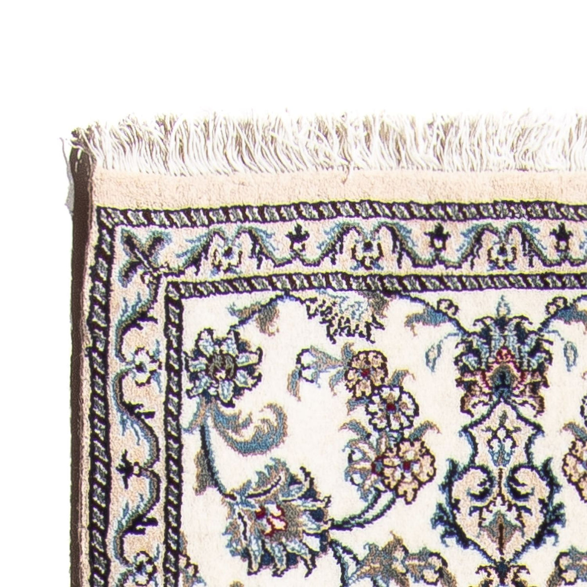 Biegacz Dywan perski - Nain - 296 x 76 cm - beżowy