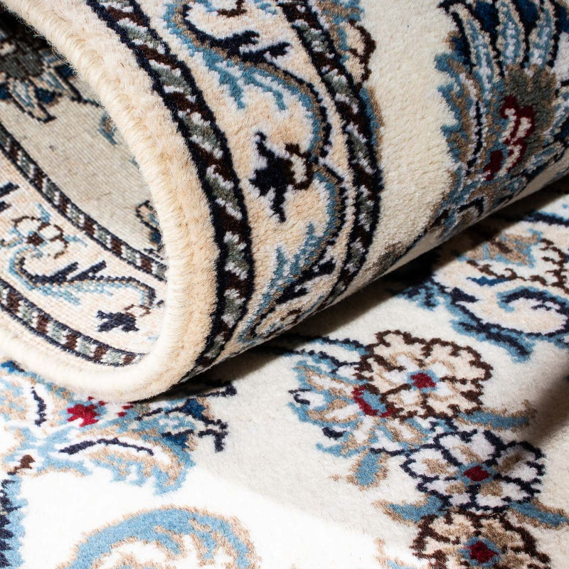 Biegacz Dywan perski - Nain - 296 x 76 cm - beżowy