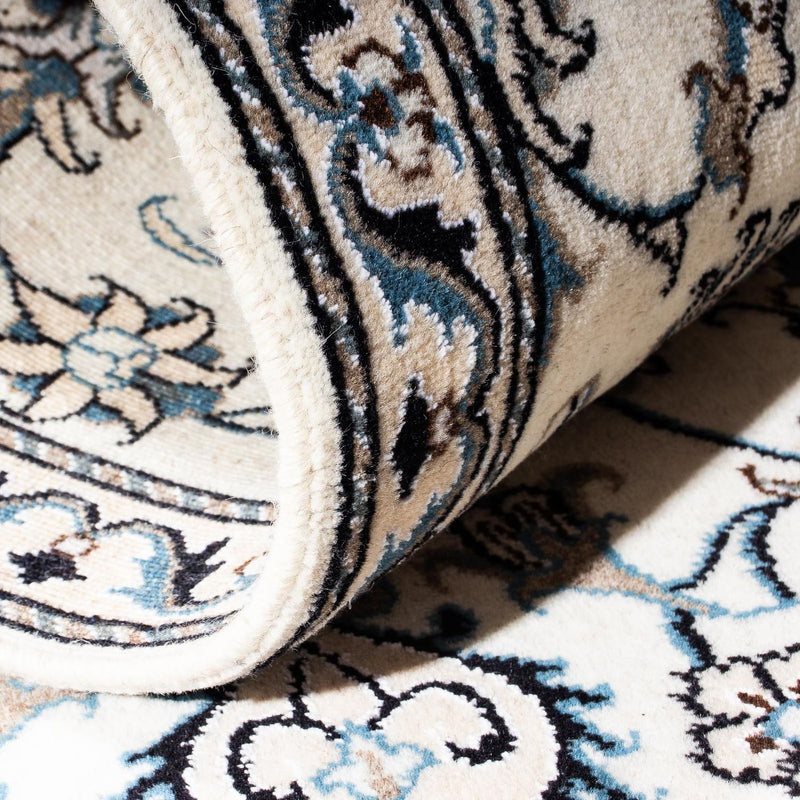 Biegacz Dywan perski - Nain - 200 x 80 cm - beżowy