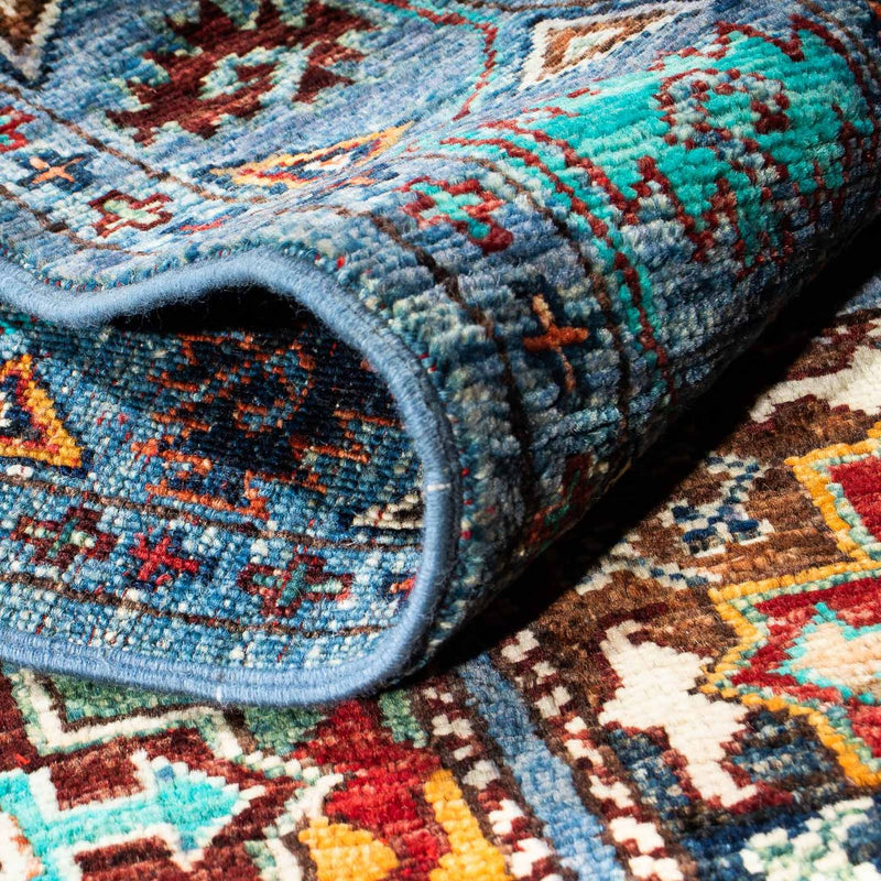 Biegacz Dywan Ziegler - Ariana - 304 x 84 cm - niebieski