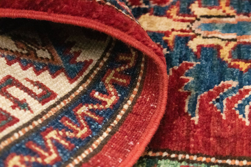 Dywan Ziegler - Kazak - 96 x 62 cm - czerwony