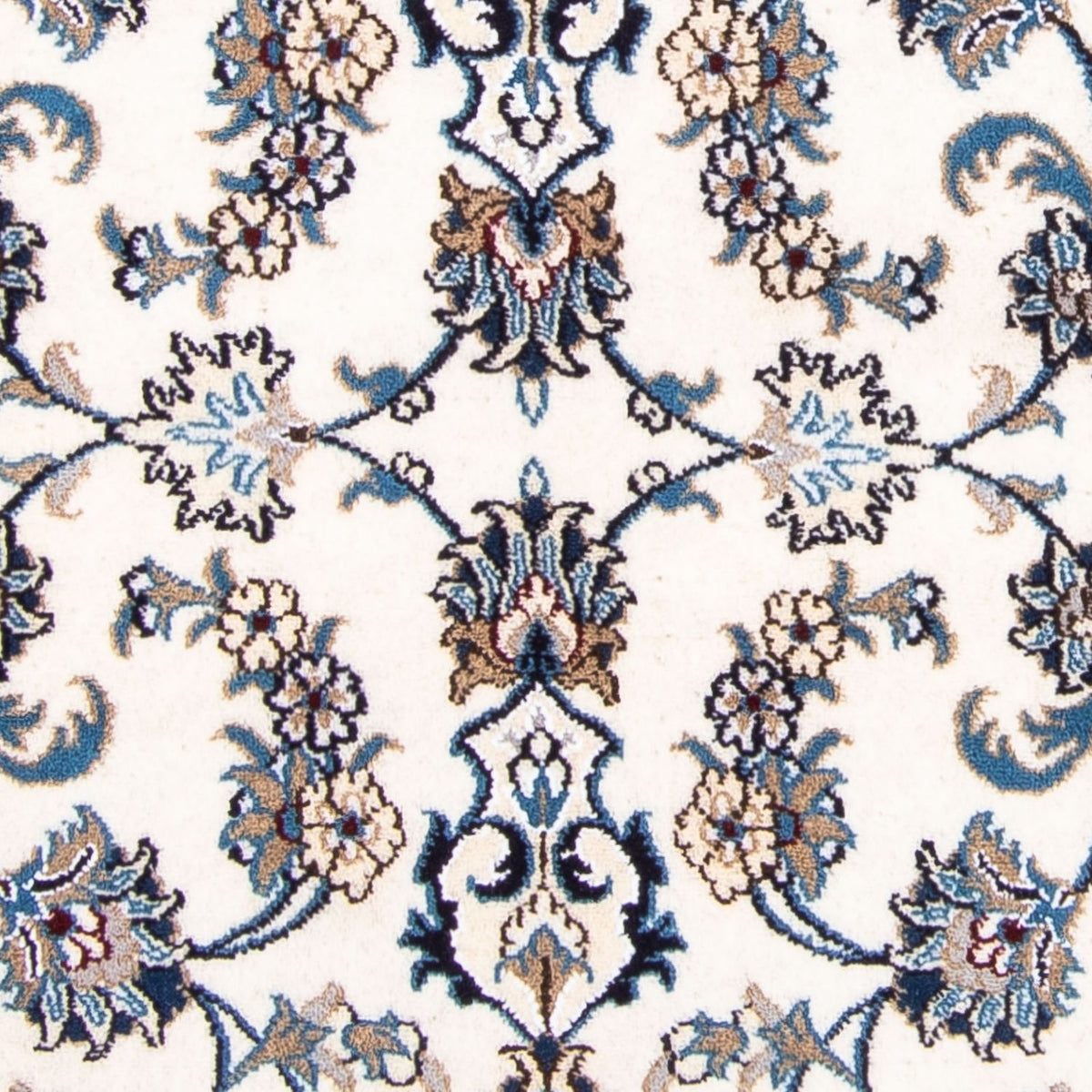 Biegacz Dywan perski - Nain - 202 x 80 cm - beżowy