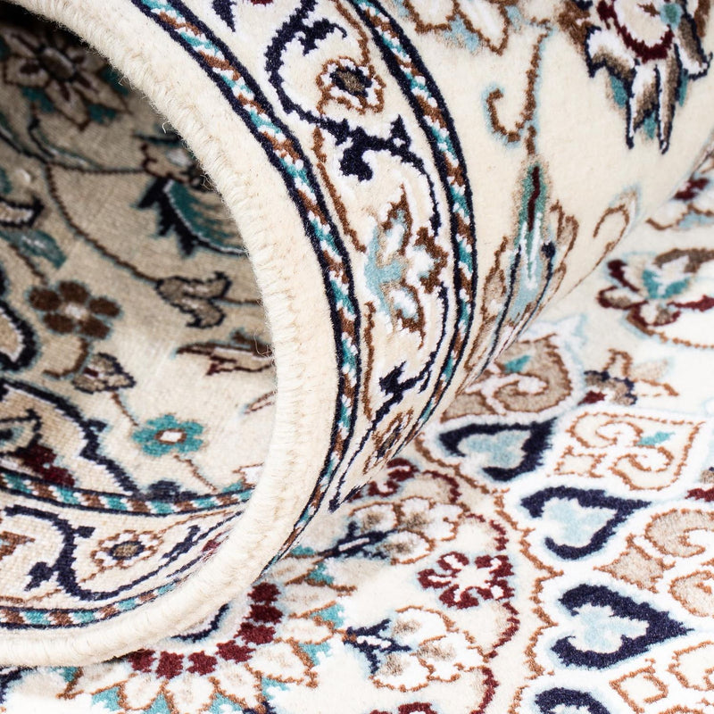 Biegacz Dywan perski - Nain - Królewski - 200 x 62 cm - beżowy