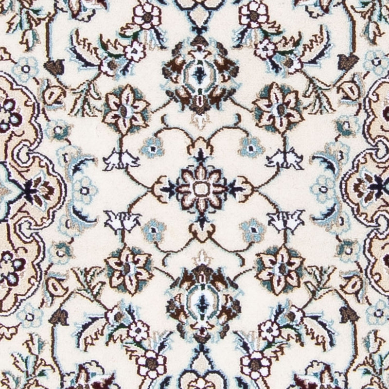 Biegacz Dywan perski - Nain - Królewski - 196 x 63 cm - beżowy