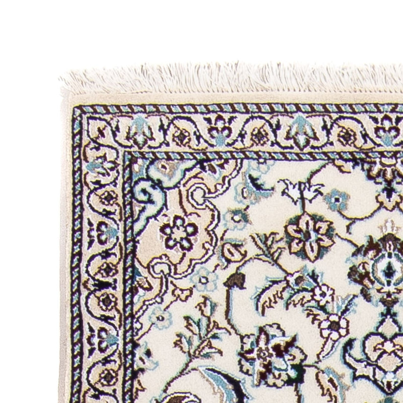 Biegacz Dywan perski - Nain - Królewski - 196 x 63 cm - beżowy