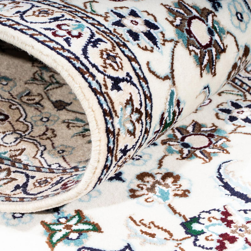 Biegacz Dywan perski - Nain - Królewski - 196 x 63 cm - beżowy