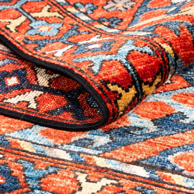 Dywan afgański - 182 x 118 cm - wielokolorowy