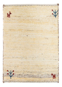 Dywan Gabbeh - Loribaft Perski - 60 x 40 cm - beżowy