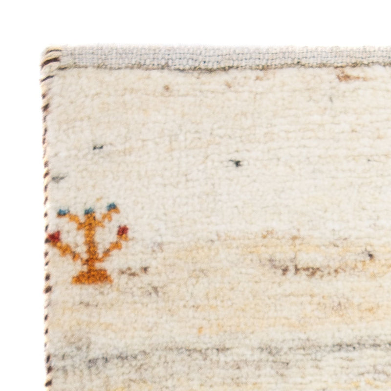 Dywan Gabbeh - Loribaft Perski - 60 x 40 cm - beżowy