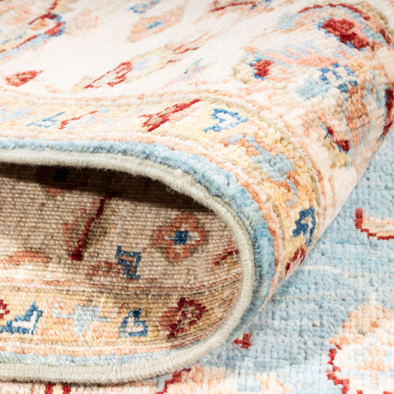 Dywan Zieglera - 181 x 126 cm - jasnoniebieski