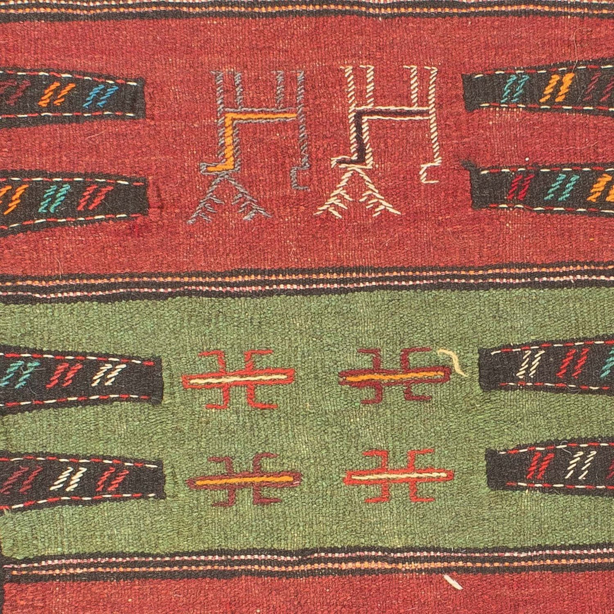 Dywan Kelim - Orientalny - 170 x 100 cm - wielokolorowy