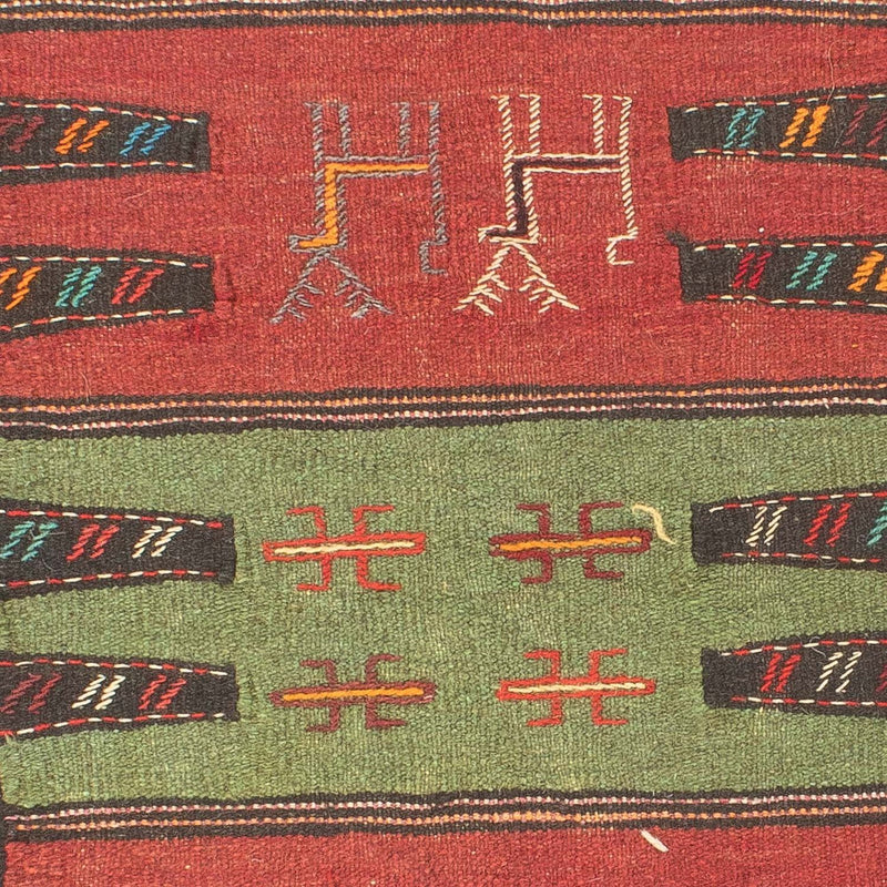 Dywan Kelim - Orientalny - 170 x 100 cm - wielokolorowy