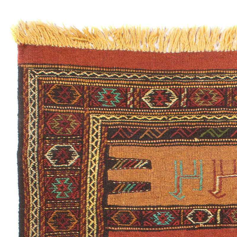 Dywan Kelim - Orientalny - 173 x 100 cm - wielokolorowy