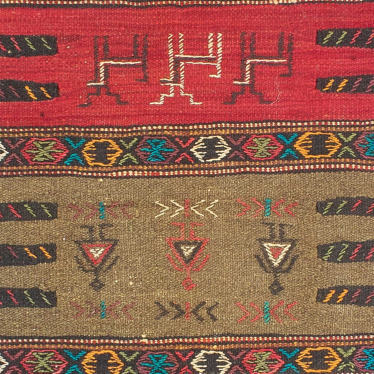 Dywan Kelim - Orientalny - 170 x 100 cm - wielokolorowy