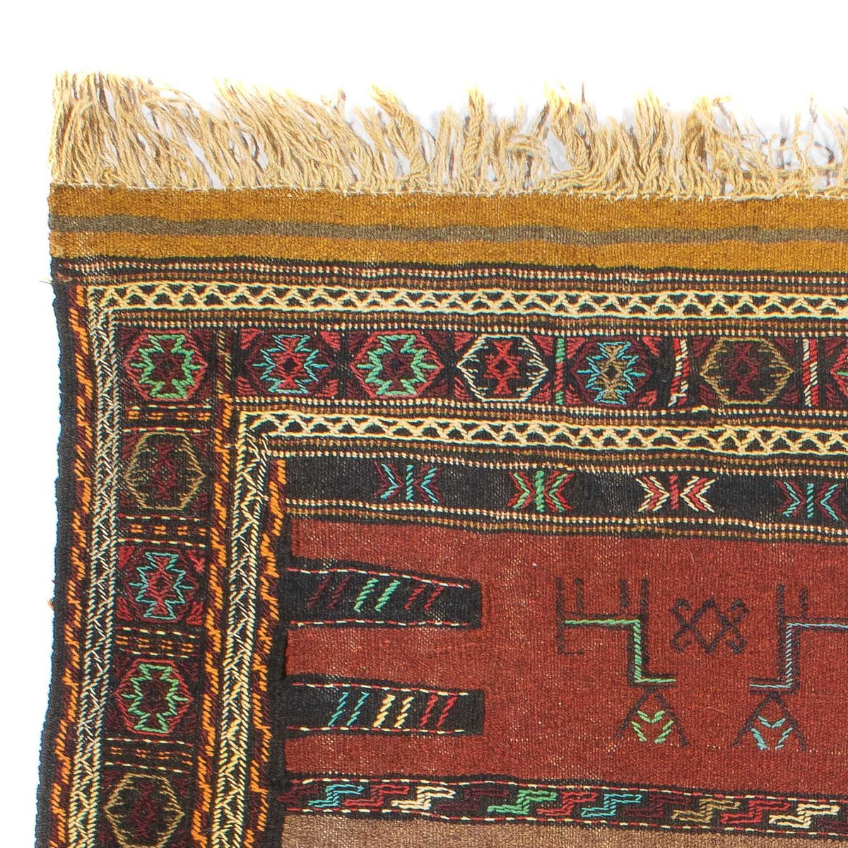 Dywan Kelim - Orientalny - 169 x 100 cm - wielokolorowy